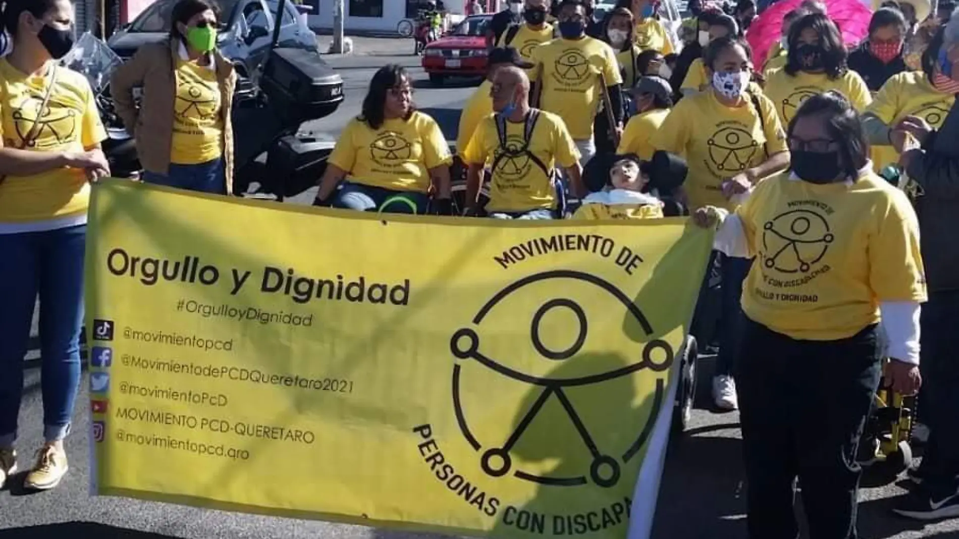 SJR Caminata rodada por la discapacidad